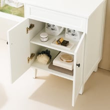 Seraphina 600mm Freestanding Single Vanity with Quartz Countertop